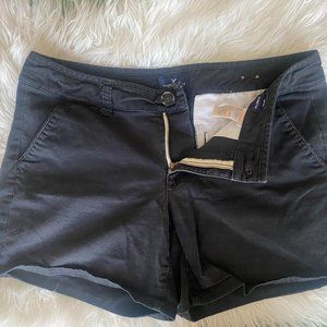 American Eagle Black Shorts Stretch Size 8